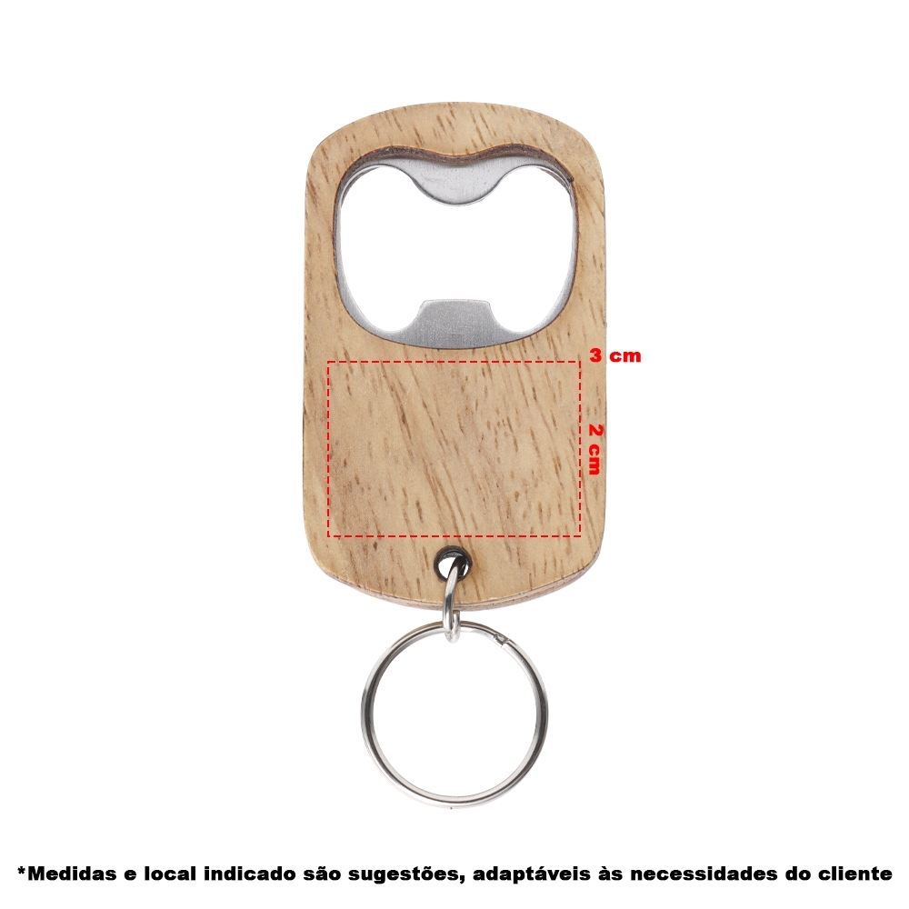 chaveiro abridor personalizado