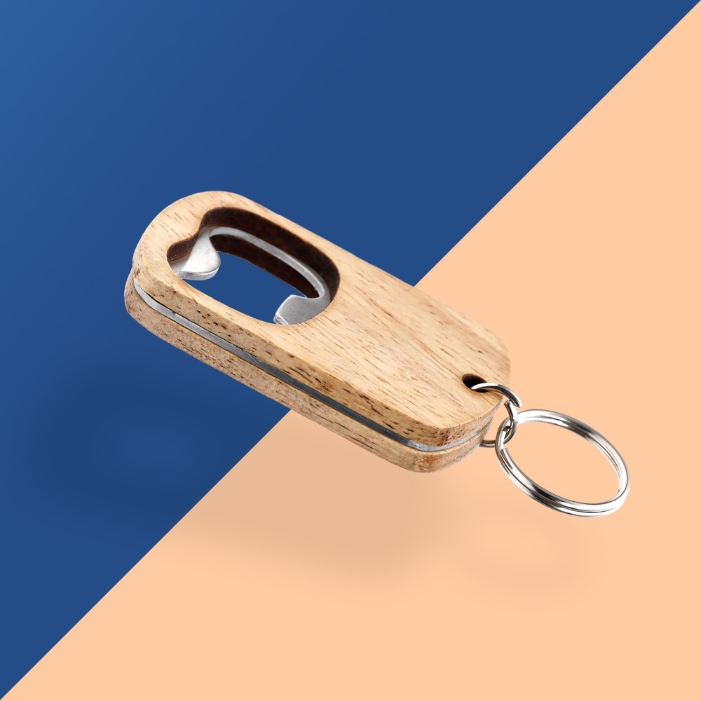 chaveiro de madeira personalizado
