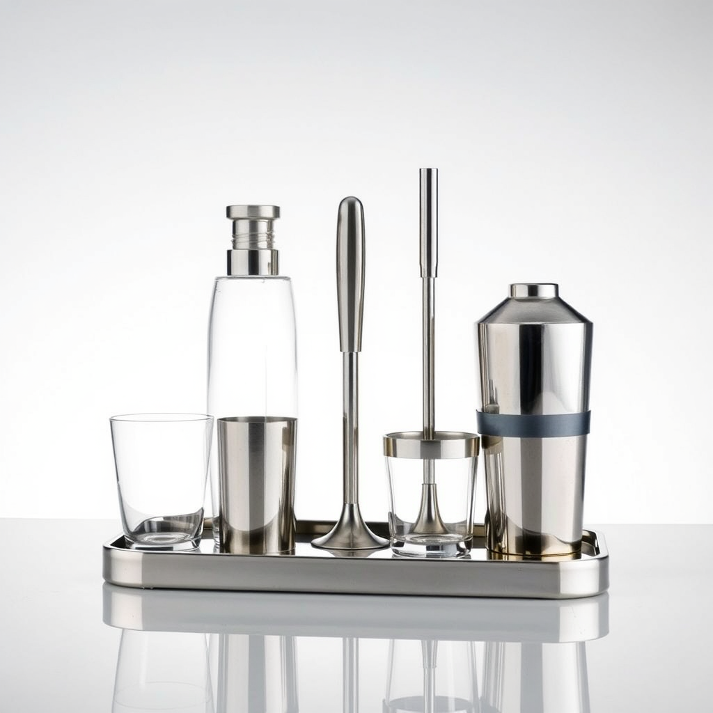 Kit bar inox para profissionais