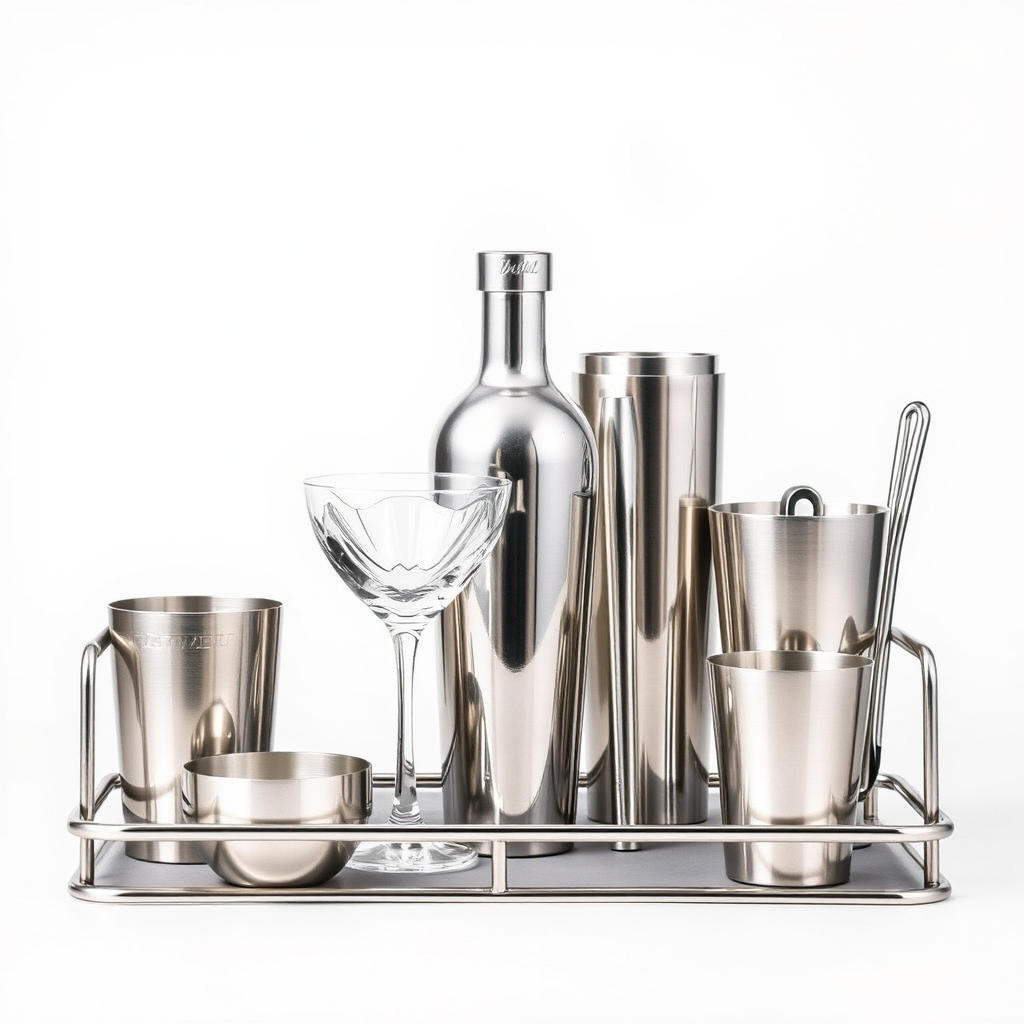 Kit bar inox para profissionais