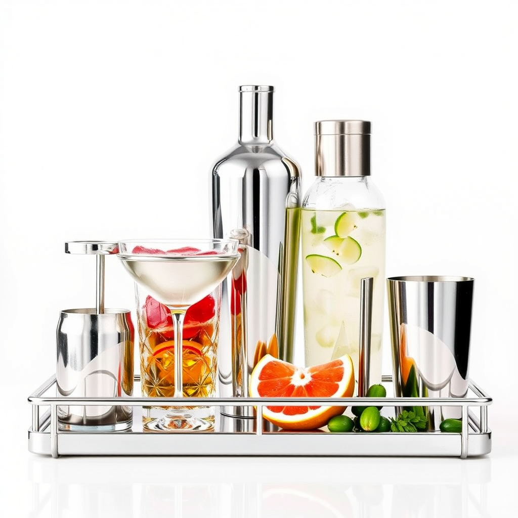 Kit bar inox para profissionais de eventos