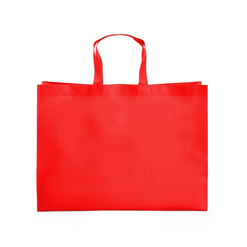 sacola plástica com logo